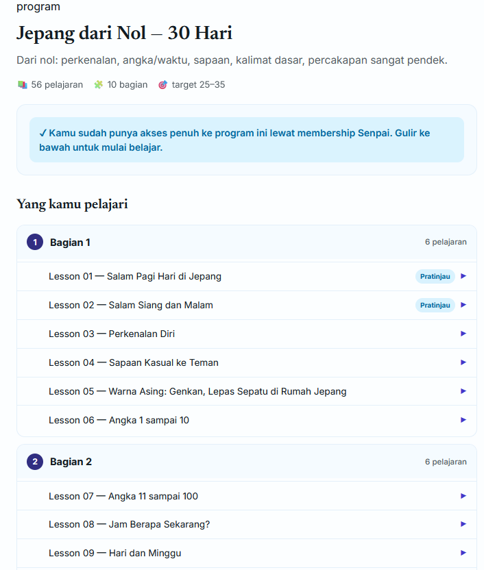 Jalur belajar dari nol, terstruktur. 3